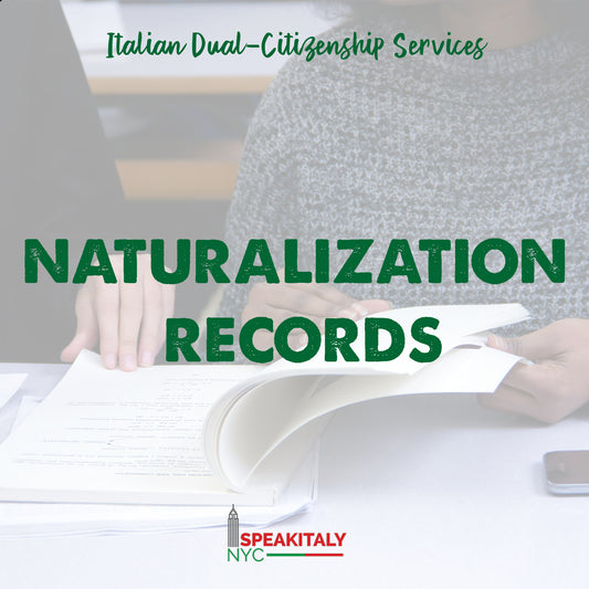US Naturalization/Certificate of No Existance